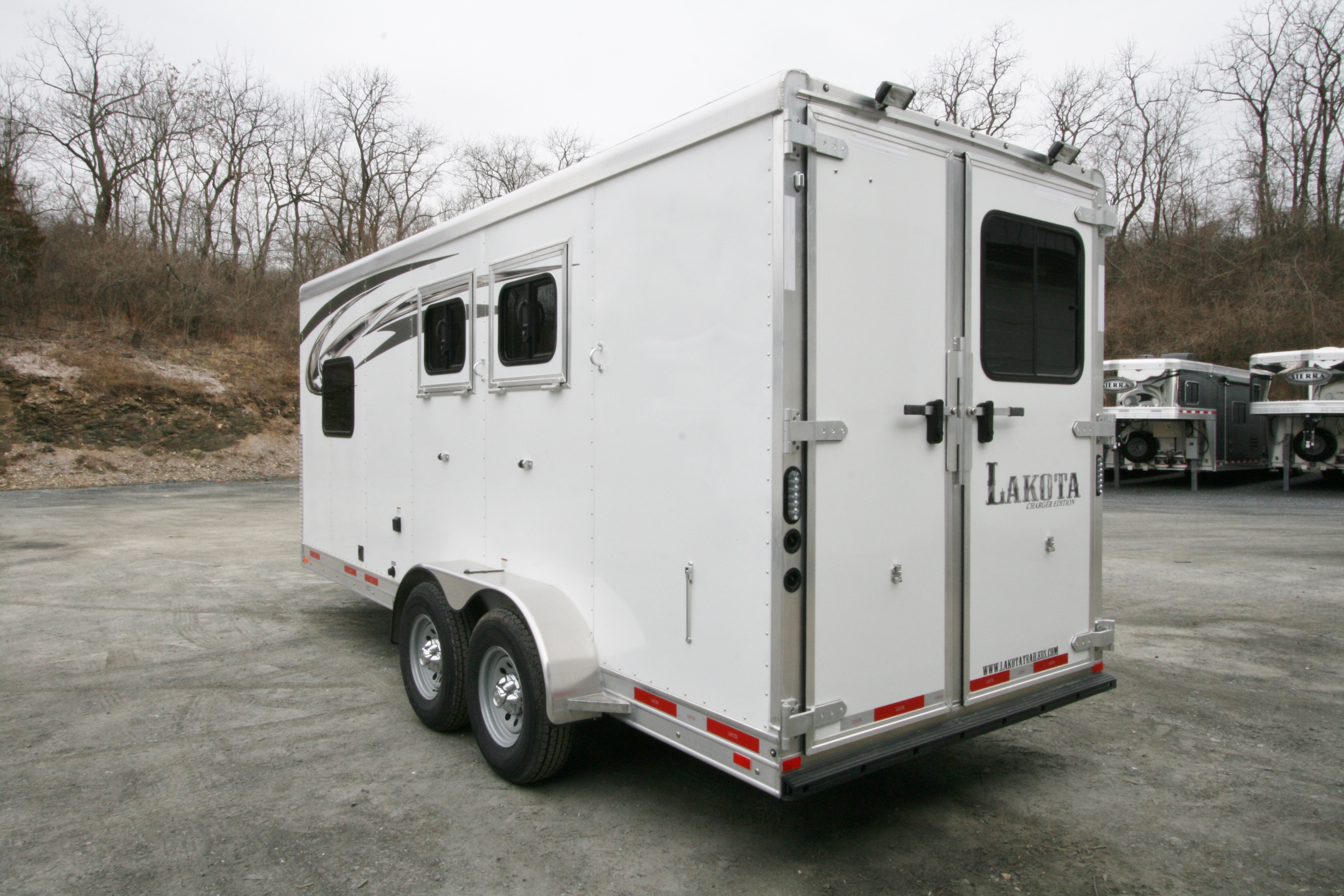 *SOLD*2017 LAKOTA CHARGER SE BUMPER PULL HORSE TRAILER Wasko's Inc.