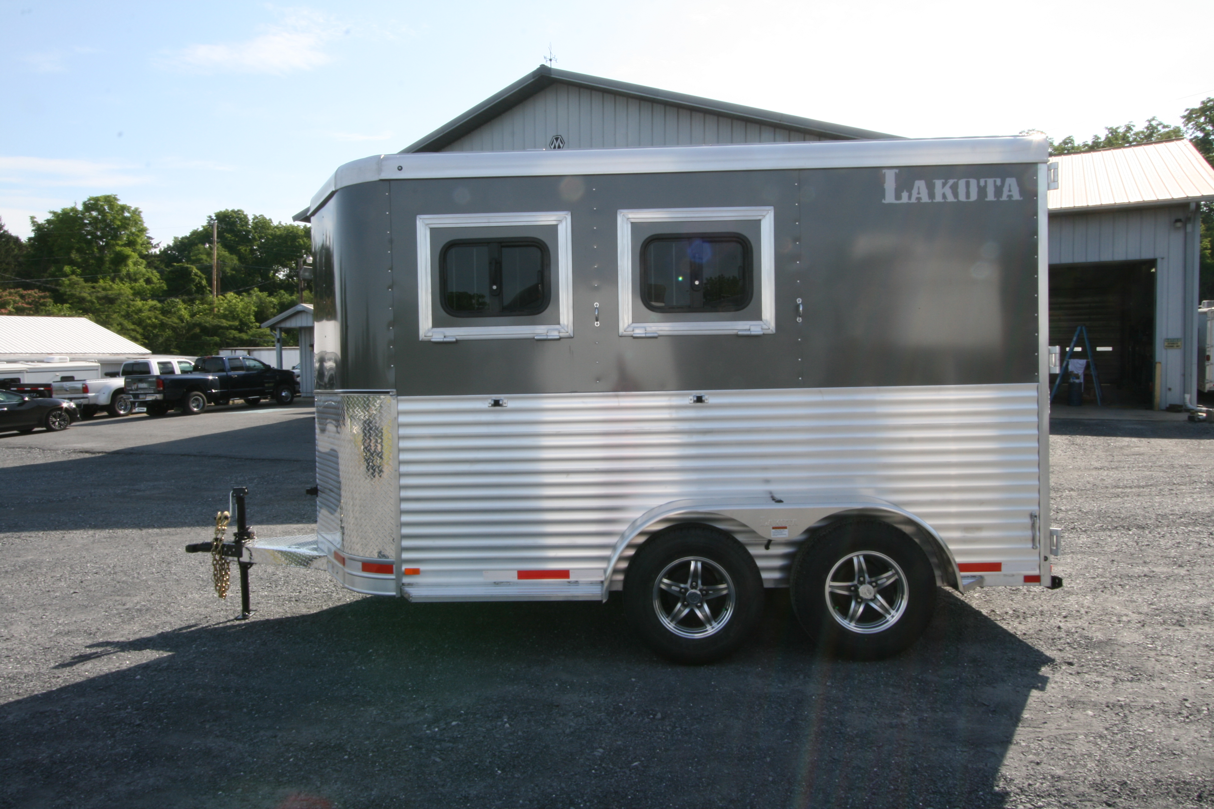 2018LakotaBumperPull2horseslant Wasko's Inc.