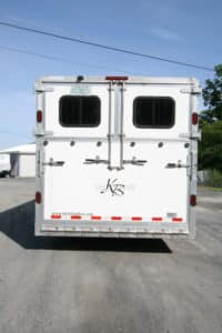 2010-Kiefer-Built-2+1-weekender-Horse-Trailer