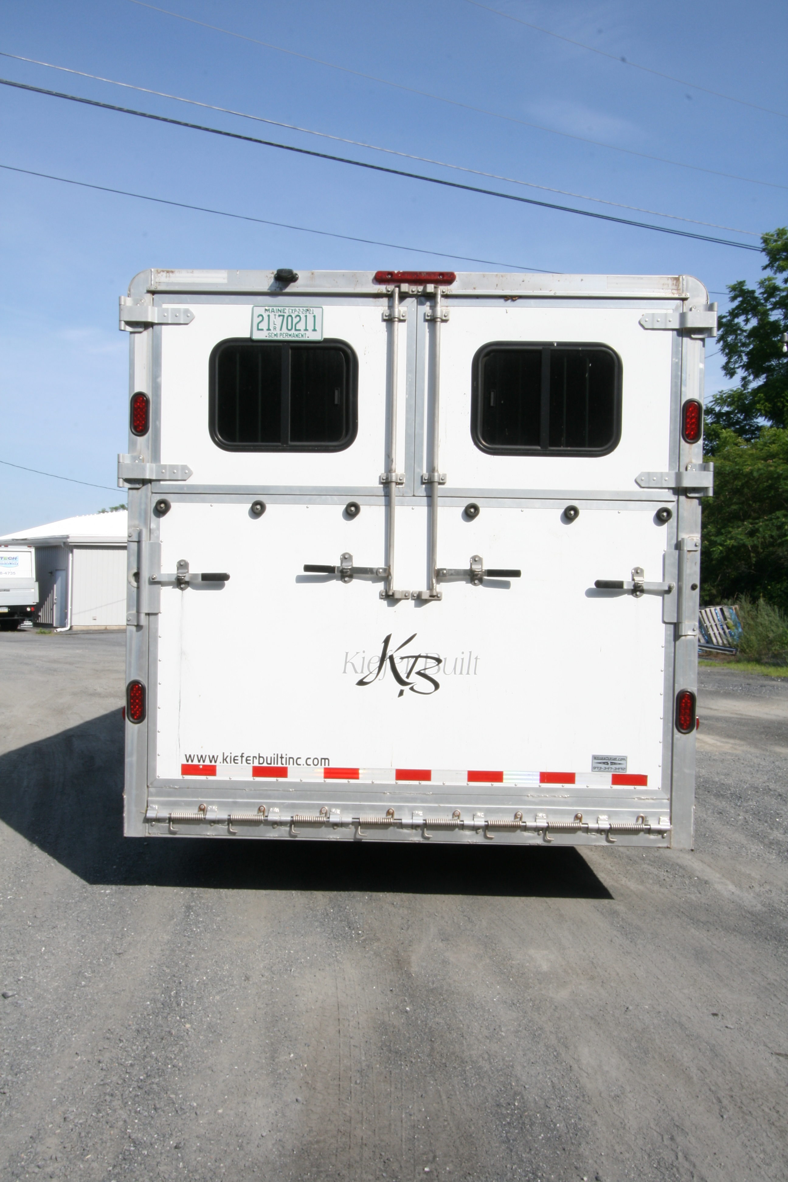2010KieferBuilt2+1weekenderHorseTrailer Wasko's Inc.