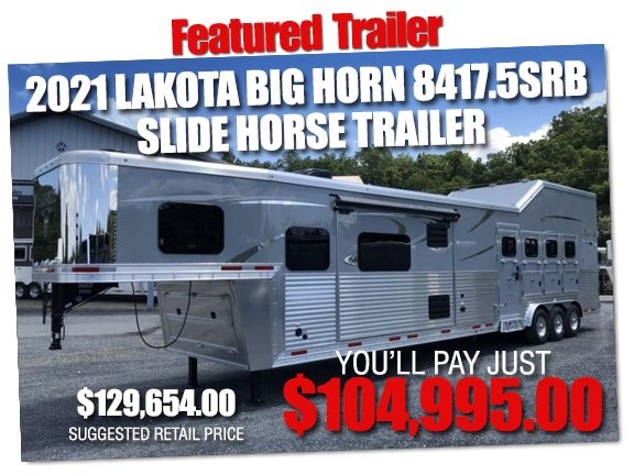 Wasko's Featured Horse Trailer - Lakota Big Horn 8417
