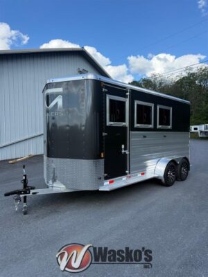 2026 Bar-M ES-30-SL BUMPER PULL HORSE TRAILER
