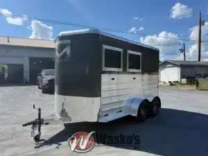 2026 Bar-M ES-20-SL BUMPER PULL HORSE TRAILER